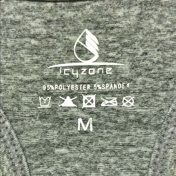 Icyzone Racerback Tank Top Size M - Picture 3 of 4